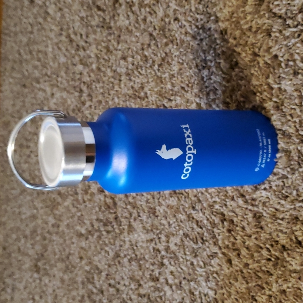 Cotopaxi Gear For Good Water Bottle Canteen 17oz/500mL Dark Blue Stainless Steel